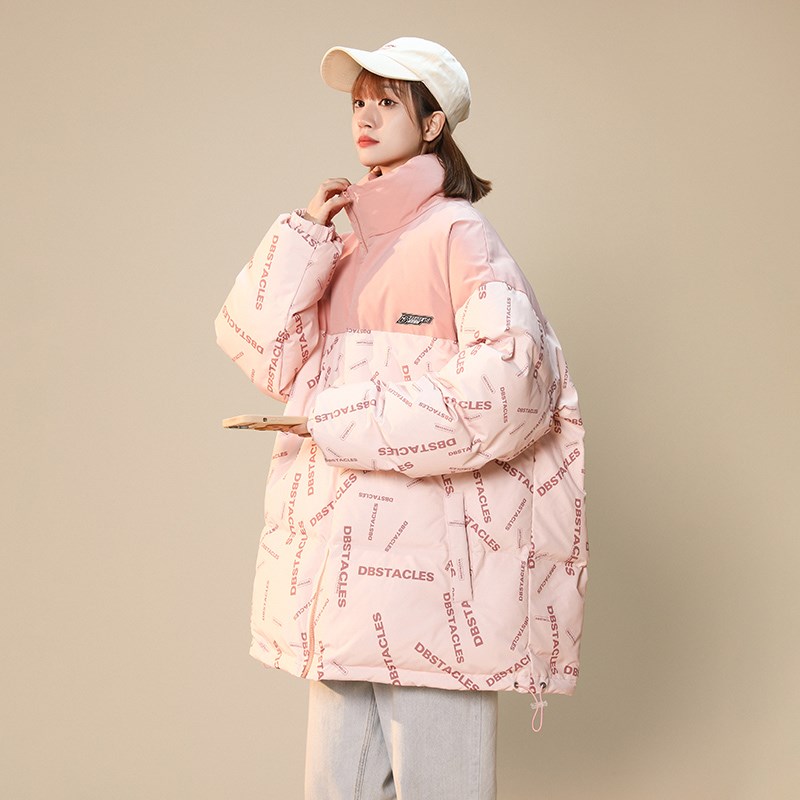 男女加厚羊羔毛新款 港风 棉衣 外套1404-1-k9320-P105图片