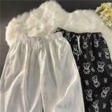 男女印花青少年1404-1-dk07-p25腿裤子薄款短裤中裤运动裤，女装休闲裤，星座1404-3