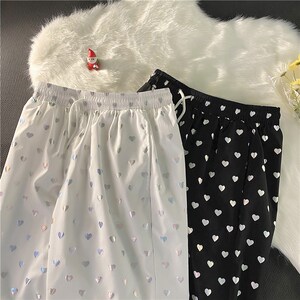 男女印花青少年腿裤子薄款短裤中裤运动1404-1-dk06-p25图片