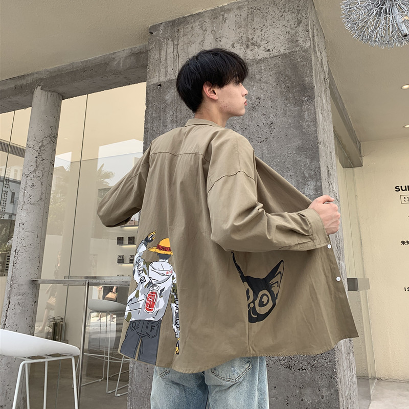 男模特新品精品纯棉火影陆飞衬衫714-3-C17-P55短袖50c装HFD图片