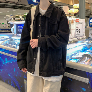 714-2-S15-P65男女21新款休闲 精品牛仔夹克衫款外套图片