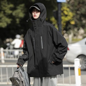 1404-1-9337-p85高品质棒球服潮流 冲锋衣时尚 简外套休闲百搭图片