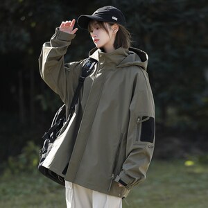 1404-1-9335-p85高品质棒球服 潮流冲锋衣时尚简外套休闲百搭图片