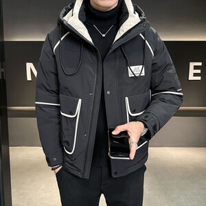 1404-9985--p165--2025休闲宽松青少年百搭 防风保暖羽绒服图片
