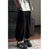 男女1404-1-K361-p40腿裤子棉麻长裤九分裤运动裤子休闲裤潮，商品下架区，星座1404-1