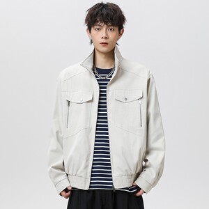 1404-2-99590-p85--2025休闲 宽松平铺 青少年 百搭冲锋衣 外套图片