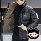 1404-9215--p135--2025休闲宽松青少年百搭防风保暖羽绒服，男装羽绒服，星座1404-1