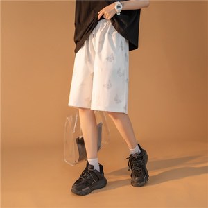 夏季男女印花青少年-1-dk05-p35腿裤子薄款短裤中裤运动裤潮图片