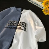 1404-3-943-P38新款时尚青少年潮流宽松短袖情侣款T恤K，男装T恤，星座1404-3