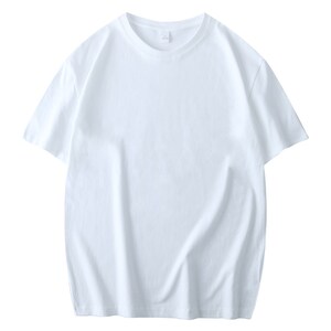1404-2-T42-p15纯棉短袖 男女t恤潮牌新款韩版宽松上衣图片