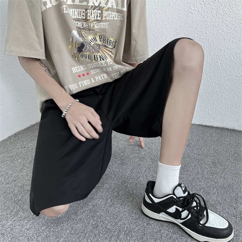 1404-2-DK16-P18夏季休闲短裤简约百搭潮，男装牛仔裤，星座1404-1