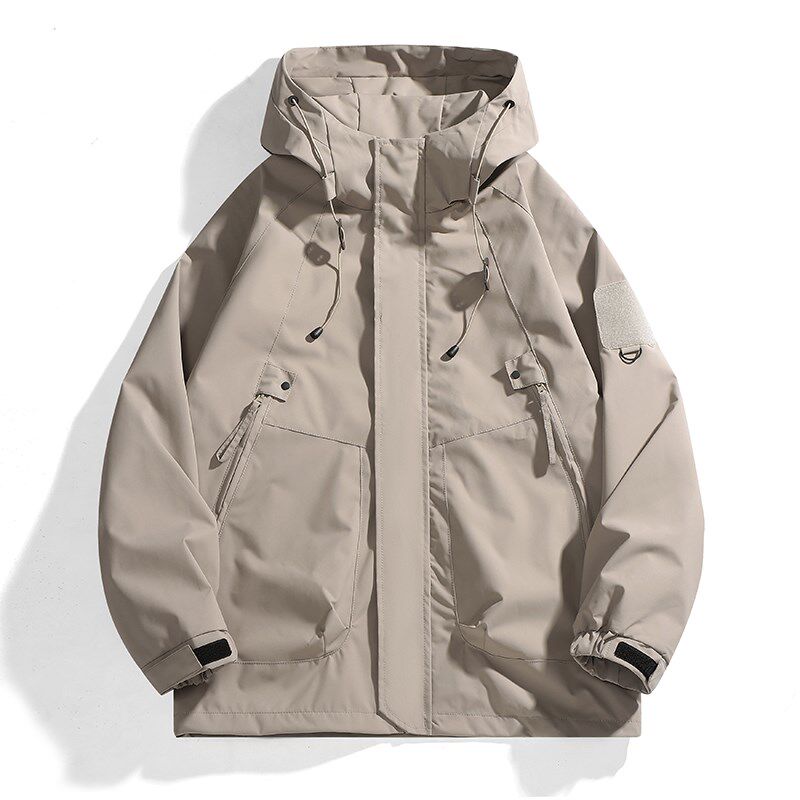 休闲男女新品 港风 冲锋衣 多巴胺穿1404-2-9295-33 加厚P63图片