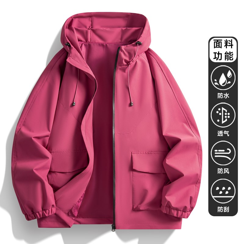 休闲男女装新品中性冲锋衣多巴胺穿1406-22381-p40,男装夹克,星座1404-1