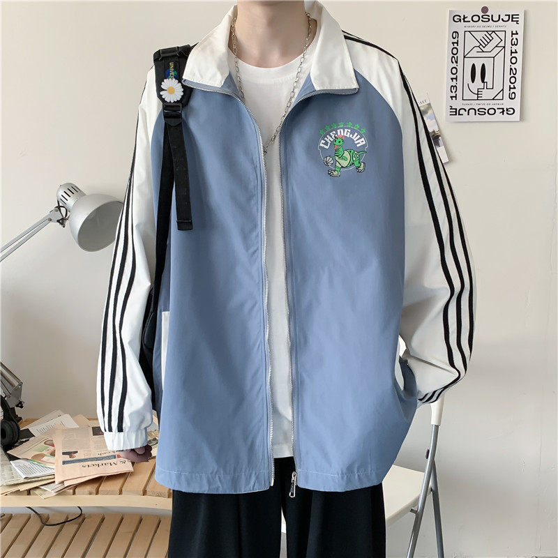 714-1-S611男新款日系精品男时尚休闲情侣夹克秋款潮fdsN图片
