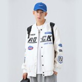 1404-1-9211-P95港风夹克外套皮衣高品质帅气时尚做工精细1，男装夹克，星座1404-3