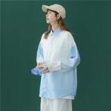 休闲男女装新品精品港风渐变衬衫1404-2-C26-P55F装，男装衬衫，星座1404-3