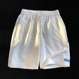 1404-2-DK11-P35夏季休闲华夫格短裤简约百搭潮图片