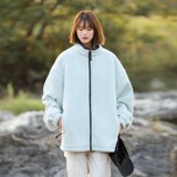 1404-1-2-93332一P80男女棉百搭新款羊立绒棉服港风夹克男外，男装夹克，星座1404-1