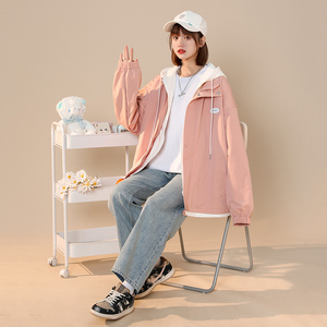 1404-2-jk1226-P80早秋纯棉时尚夹克精致高品质做工精细男女同款1图片