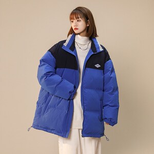 男女 加厚新款棉服 港风 棉外套1404-1-k9360-P100图片
