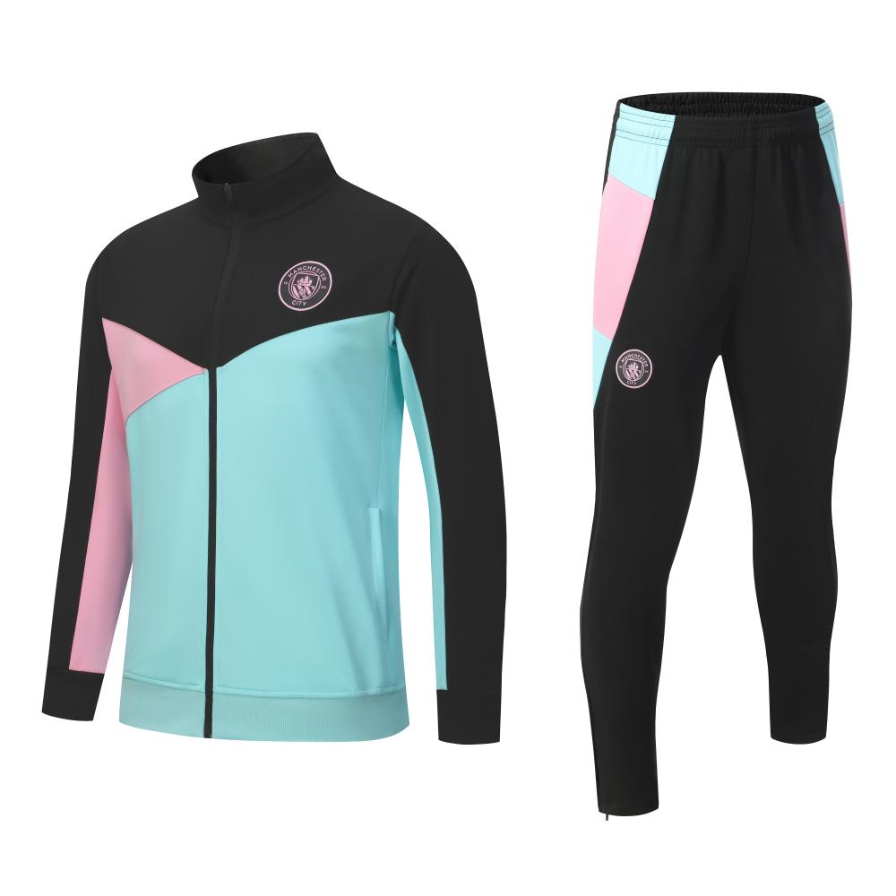 24-25曼城足球训练服外套巴萨曼城尤文夹克出场男士运动服秋冬装