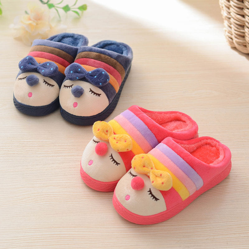 Chaussons enfants en autre pour hiver - semelle caoutchouc naturel - Ref 1031266 Image 5