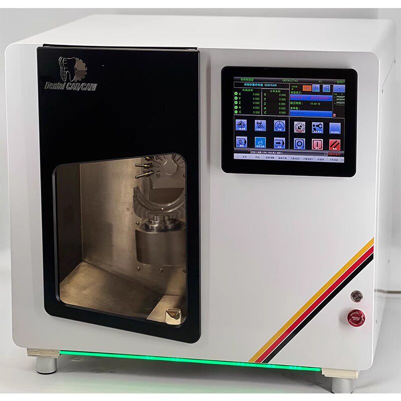 全自动金属五轴雕刻机牙科技工义齿设备精雕机口腔切削机