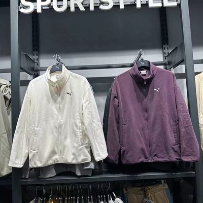 秋季摇粒绒新款男子外套夹克立领