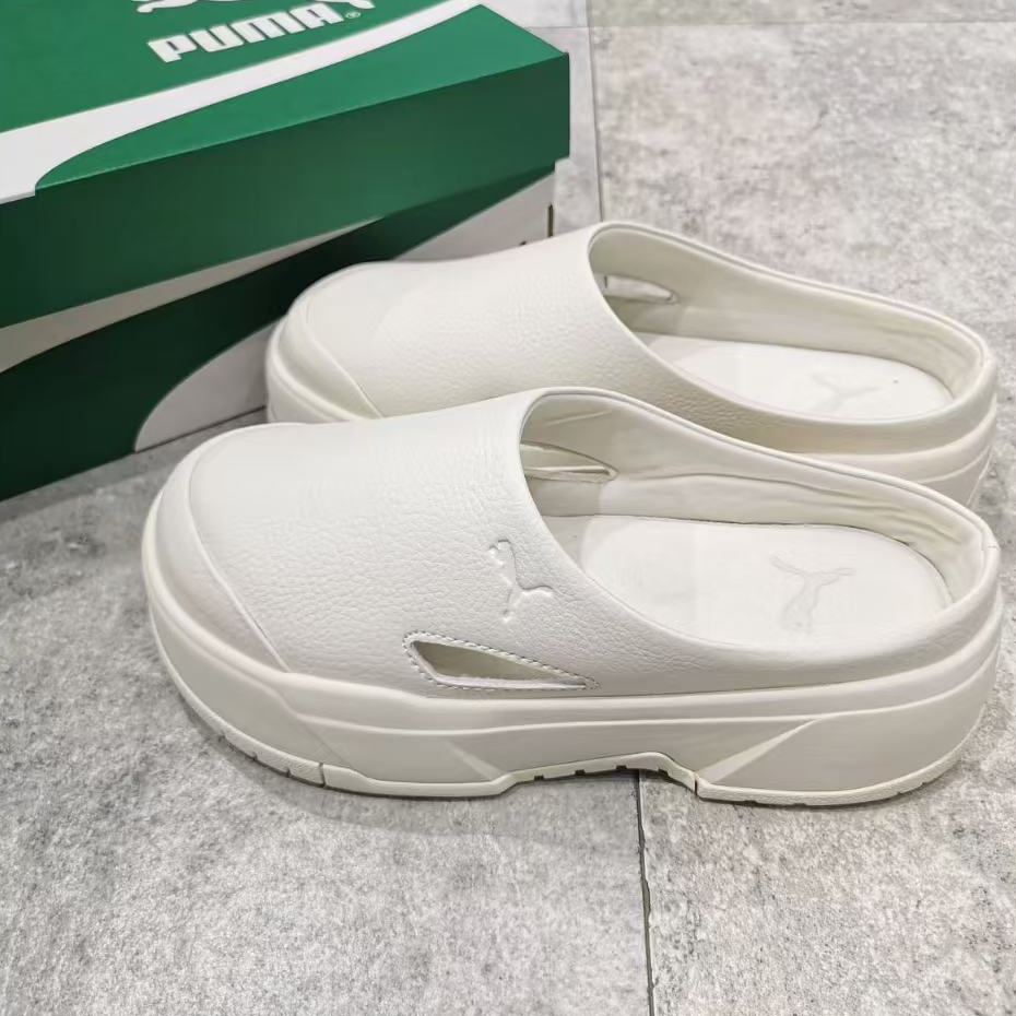 PUMA彪马CA. MuleE夏季新品女子运动拖鞋穆勒鞋增高厚底鞋 395249