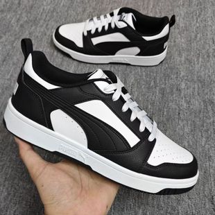 PUMA彪马 男女款经典复古百搭拼色低帮情侣运动休闲板鞋 392328