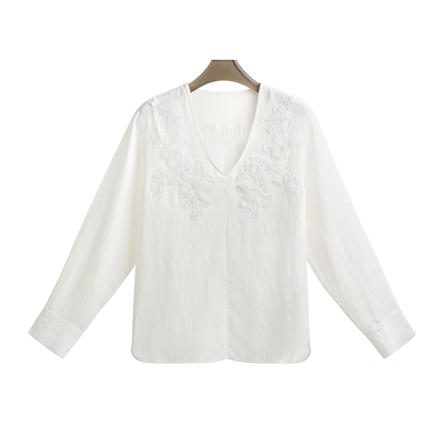 【安琪儿专享】夏季轻薄空气感长袖衬衫 CYJ-YJ111-1040