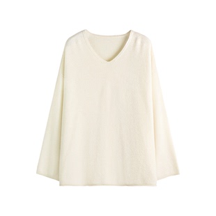 TTO421 CYJ 菠萝格氛围感V领羊毛套头毛衫 T249 安琪儿专享