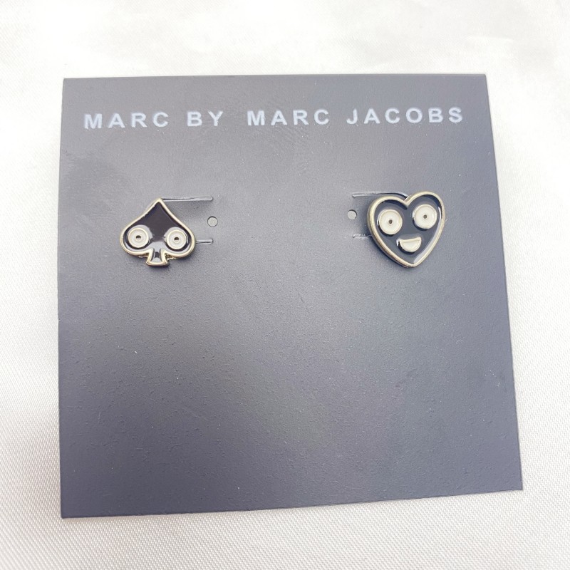 thumbnail for Qingdao jewelry, European and American style niche design, enamel color, drip glaze, bird clouds, asymmetrical personality, versatile stud earrings, women