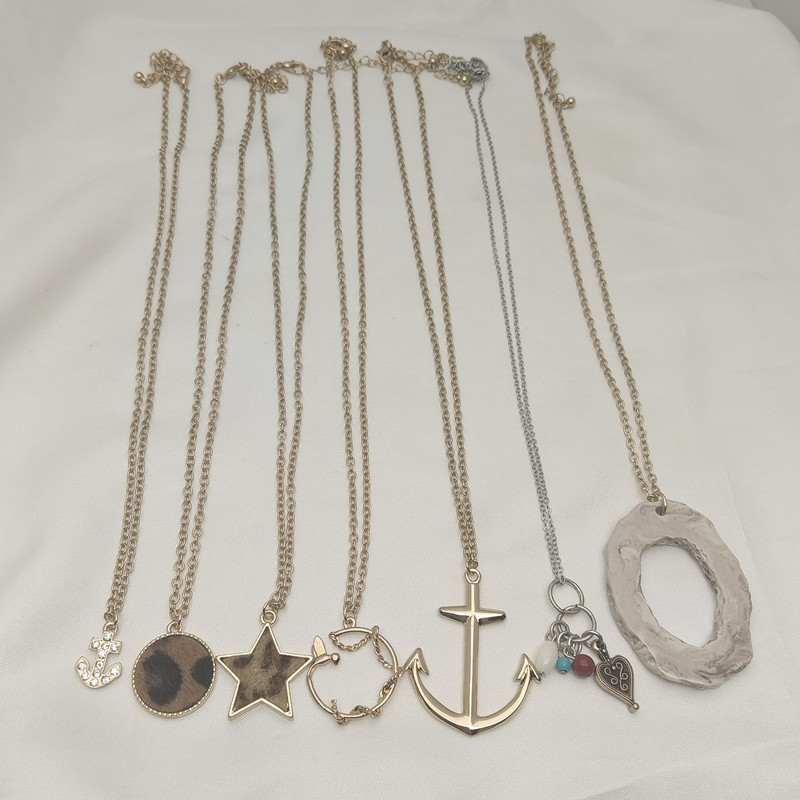 合金女小众设计项链简约百搭