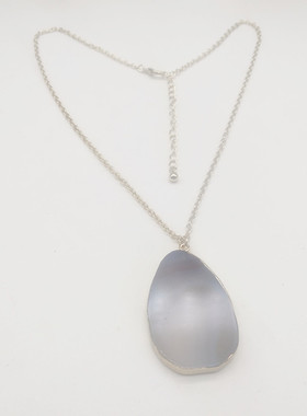 欧美日韩风饰品天然石短款项链