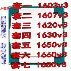 英特尔 E5-1603 1607 1620 1630 1650 1660 1680 v3 CPU 正式版
