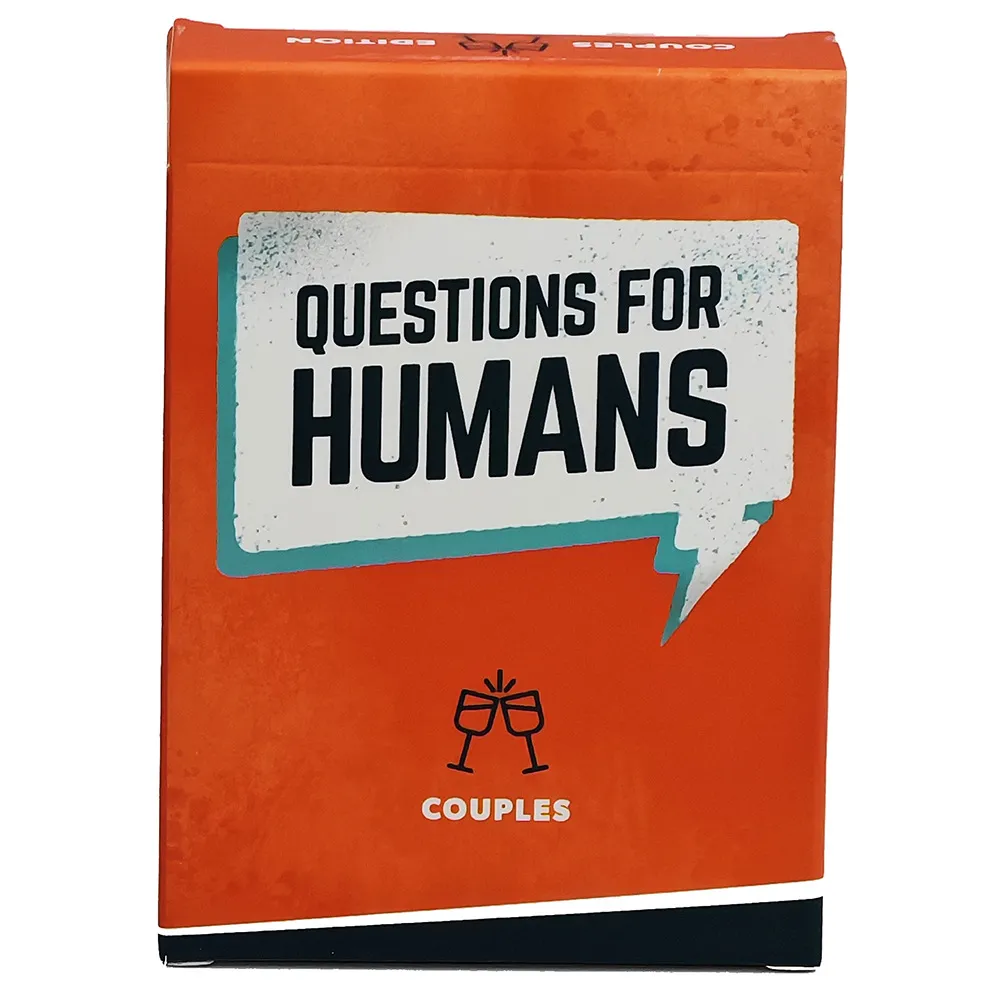 英文桌游跨境全套Questions for humans人类的问题新款聚会卡牌