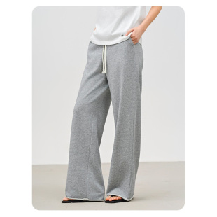 松紧腰散口卫裤 自留款 百搭神裤 超柔毛圈棉松弛遛狗裤 小个子 推荐