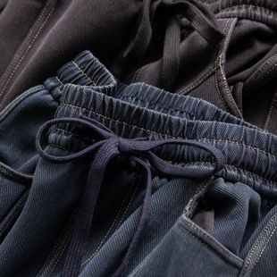 春天家 秋冬福利神裤 法G高品温暖加绒香蕉镰刀牛仔裤H女56F8 特