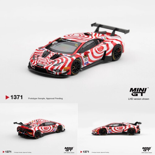 MINIGT164兰博基尼GT3合金车模