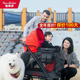 Familidoo法米多婴儿车多功能高景观可坐躺一键收车轻便大型推车
