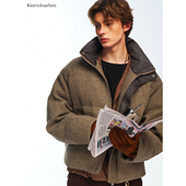 kernhafen柯恩哈芬 呢料羽绒服 脸会看腻 但品味一直在线