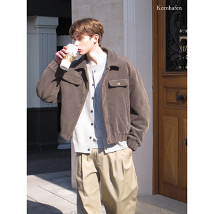 “Softcore才是松弛的主场!！”廓形灯芯绒棉服外套 | kernhafen