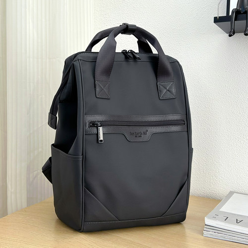 日本正品sunearthu商务双肩包男女通勤电脑包背包大容量防水轻便