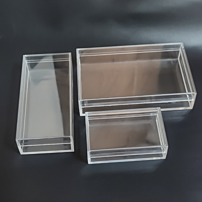 直角加厚透明塑料长方盒
