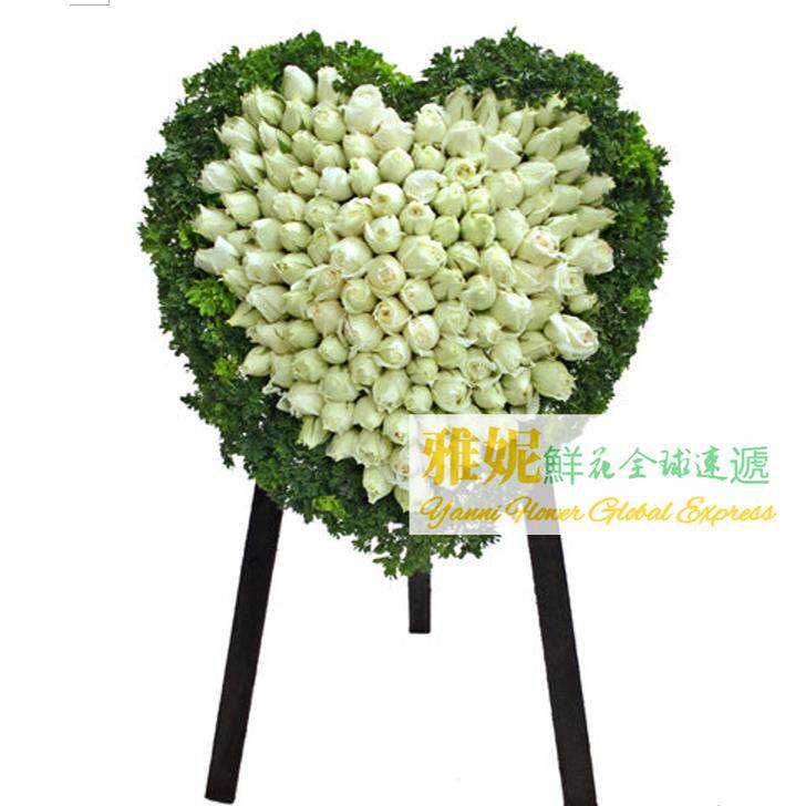 香港殡葬白事用花同城速遞殡仪馆鑽石山花圈花牌花籃祭奠吊唁帛事
