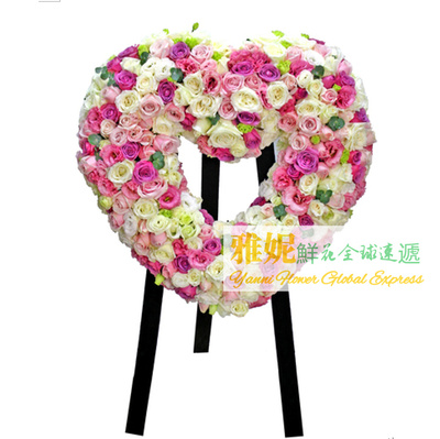 香港鲜花速递花篮花圈花牌花店送