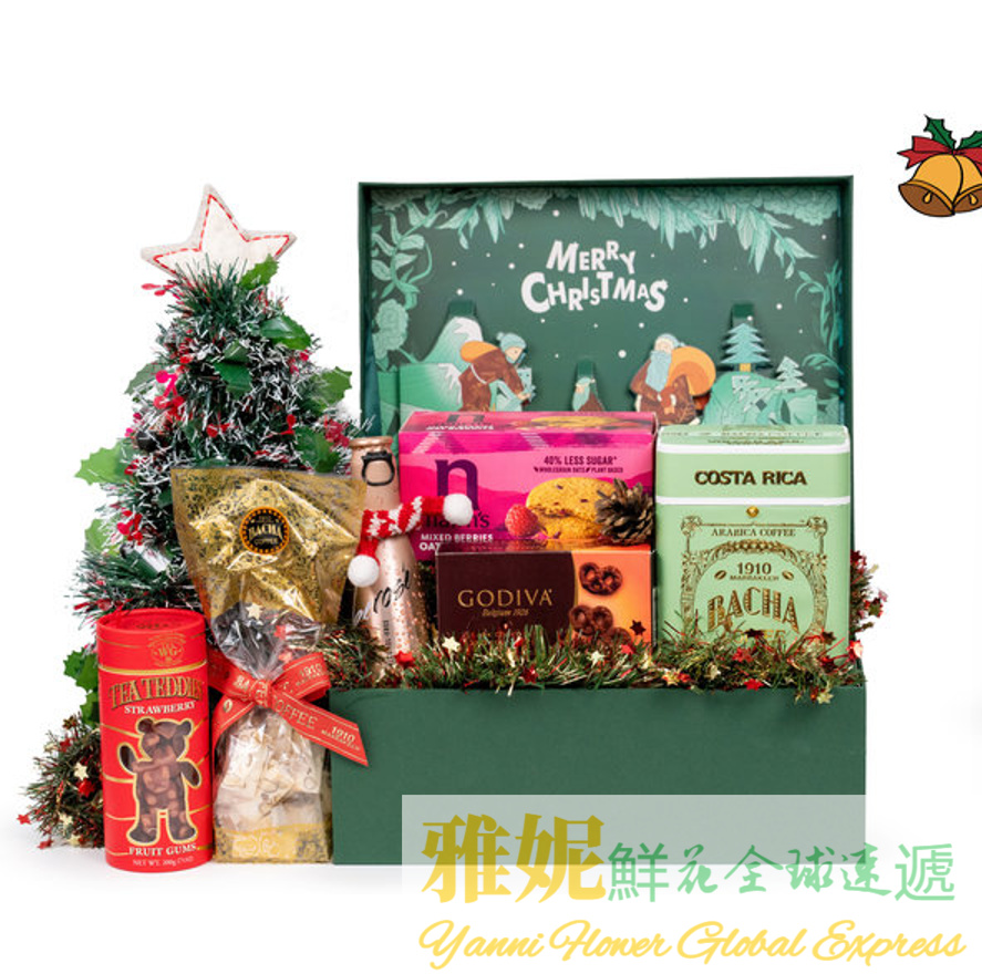 香港圣诞节礼品蓝速递公司送礼