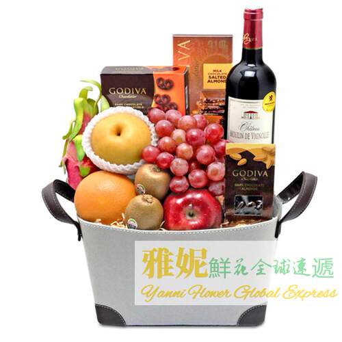香港元旦水果篮速递同城澳门中秋