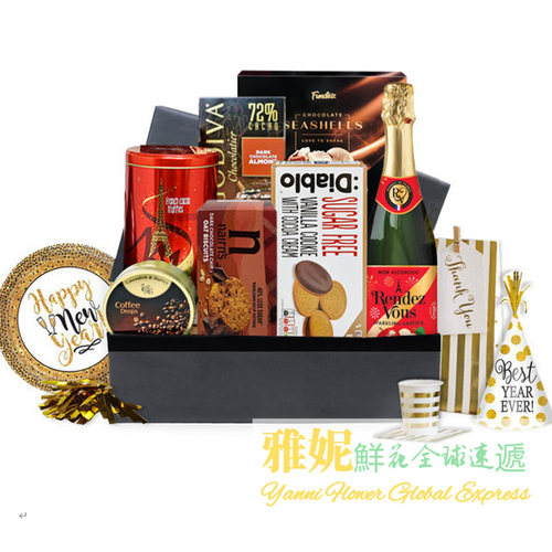 香港元旦新年礼品蓝速递公司领导